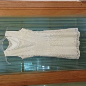 White short dress size Small